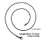 1.2MM Unisex 304 Stainless Steel Snake Chains Necklaces