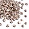 Preciosa® Crystal Hotfix Flatback Stones, Czech Crystal, Round(438 11 612 Chaton Rose VIVA 12 ®), 90300 Light Peach, SS8(2.3~2.5mm)