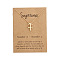 Twelve Constellations Alloy Pendant Necklaces, Golden, Sagittarius, 15.75 inch(40cm)