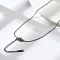 Ion Plating(IP) 304 Stainless Steel Cable Chain Necklace for Men Women, Rainbow Color, 15.75 inch(40cm)