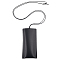 PU Leather Glasses Storage Bags, Sunglasses Case, Rectangle, Black, 800mm