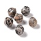 Natural Map Stone Display Decorations, Gemstone Figurine, Planet, 20x18mm