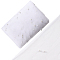 Nylon Mesh Fabric, with Acrylic Imitation Pearl Beads, for Dress Costumes Decoration, White, 150x0.01cm