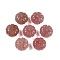 Natural Strawberry Quartz Beads, Pumpkin, 14x9mm, Hole: 1.2mm