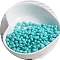 Macaron Baking Paint Glass Seed Beads, Fringe Teardrop Beads, Medium Turquoise, 5mm, 10g/Set