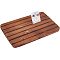 Wooden Slotted Display Stands, Card Holder, Rectangle, 6 Slots, for Wedding, Party, Camel, 275x170x16mm