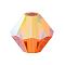 Preciosa® Crystal Beads, Czech Crystal, Bicone(451 69 302 Rondelle), 90310 20000 Sun AB 2x, 5mm, Hole: 1mm
