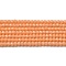 Synthetic Luminous Stone Beads Strands, Faceted, Barrel, Glow in the Dark, Orange, 4x3.5mm, Hole: 0.7mm, about 102pcs/strand, 14.37 inch(36.5cm)