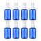 100ml Refillable PET Plastic Spray Bottles, Empty Pump Bottles for Liquid, Blue, 4.6x11.8cm, Capacity: 100ml(3.38 fl. oz)