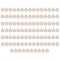 Golden Plated Enamel Alloy Charms, Enamelled Sequins, Flat Round, White, Letter.M, 14x12x2mm, Hole: 1.5mm, 100pcs/Box