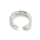 Закрепки кольца из латуни с открытой манжетой KK-G518-08P-03-3
