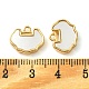 Подвески из латунных ракушек KK-M277-04B-G-3