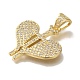 Сердечная стойка с покрытием из латуни KK-U019-29G-2