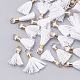 Кулон с кисточкой из поликоттона (полиэстер) FIND-S275-32G-2