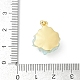 Подвески из латуни с уф-покрытием KK-R213-15G-04-3