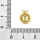 Латунные микро проложить кубического циркония подвески KK-I360-076G-3