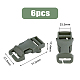 Боковые пряжки из полиформальдегида KY-WH0046-77B-2