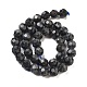 Натуральные нити бус из ларвикита G-C150-B06-02-4