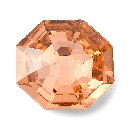 Граненые стеклянные стразы кабошоны GGLA-C032-05B-1