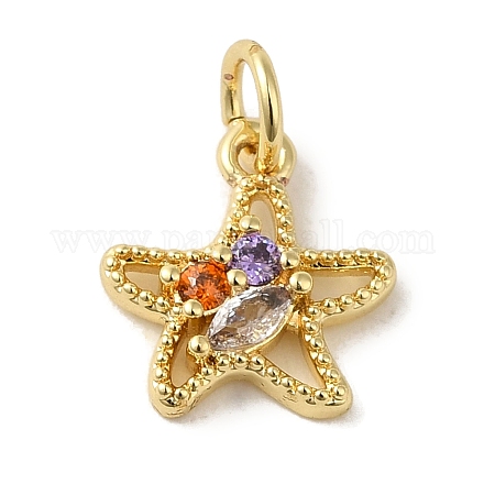 Латунные подвески из микро-паве KK-R162-022B-G-1