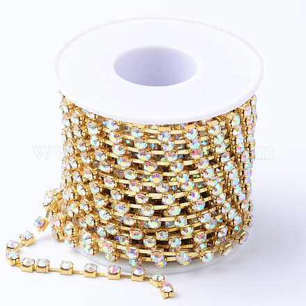 Цепочки из стразов CHC-T002-SS16-02C-1