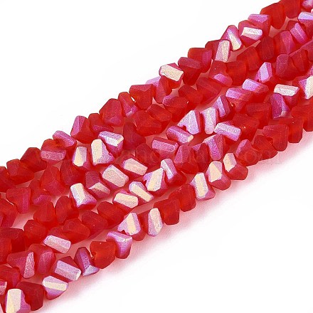 Нити из матового прозрачного стекла GLAA-N054-4mm-06-1