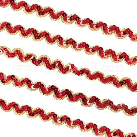 Пластиковые пайетки кружева OCOR-WH0032-29-1