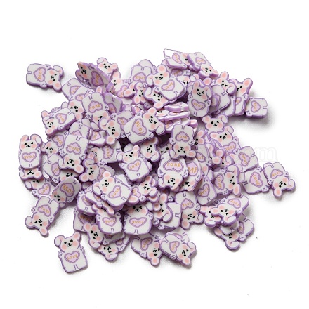 Бусины из полимерной глины  CLAY-P003-15A-1