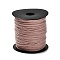 Polyester Cord, for Jewelry Making, Misty Rose, 3mm, about 109.36 Yards(100m)/Roll