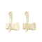 Alloy Pendants, Long-Lasting Plated, Lead Free & Cadmium Free, Axe, Light Gold, 28x17x3.5mm, Hole: 2.5mm