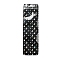 Rectangle Glitter Holographic Plastic Yin-yang Zip Lock Gift Bags, Self Sealing Reclosable Package Pouches for Pen Keychain Watch Storage, Black, Moon, 21.7x6.5x0.02cm, Unilateral Thickness: 2.7 Mil(0.07mm)