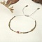 Bohemian Style Handmade Braided Friendship Bracelet for Women, Mixed Color, 0.1cm