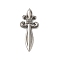 Non-Tarnish 304 Stainless Steel Pendants, Sword Charms, Stainless Steel Color, 30x13x5.5mm, Hole: 1.6mm