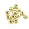 Plating Acrylic Beads, Round, Golden, about 12mm in diameter, hole: 2mm, about 560pcs/500g