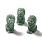Natural Green Aventurine Home Display Decoration, 3D Lion, 43.5x27x53mm