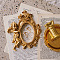 European Style Resin Photo Frame, for Home Office Desk, Angel & Fairy, 150x125mm