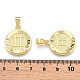 Латунные подвески KK-T070-01G-04-3
