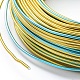 3 сегмент цветной круглой алюминиевой проволоки AW-E002-1.5mm-21-2
