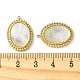 Ионное покрытие (ip) 304 нержавеющая сталь pave раковина подвески FIND-Z028-03G-3