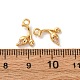Латунные микро проложить кубического циркония подвески KK-K382-42G-3