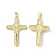 Подвески из экологически чистой латуни KK-B065-09G-1