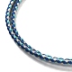 Изготовление плетеных ожерелий из полиэфирного шнура MAK-L043-03G-13-2