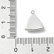 Подвески из нержавеющей стали 304 со стразами STAS-L022-447P-3