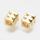 Spacer бисер латунные KK-Q735-55G-2