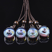 Подвески лэмпворк ручной работы LAMP-S190-01A