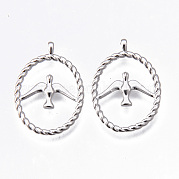 Латунные подвески KK-N232-182P-NF