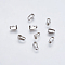 Tarnish Resistant 304 Stainless Steel Snap on Bails, Stainless Steel Color, 7x3.3x3.5mm, Hole: 2.5x6mm