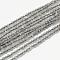 Natural Labradorite Bead Strands, Faceted, Round, 2mm, Hole: 0.5mm, about 170~180pcs/strand, 12.9~13.3 inch(330~340mm)