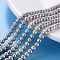 Natural Cultured Freshwater Pearl Beads Strands, Dyed, Potato, 4.5~5x4~5x4~5mm, Hole: 0.5mm, about 86~100pcs/strand, 14.96 inch(38cm)