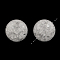 Transparent Crackle Acrylic Beads, Round, Clear, 20mm, Hole: 2mm, about 100pcs/500g